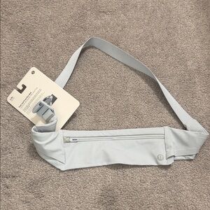 Lululemon Light Blue Fast and Free Run Belt NWT